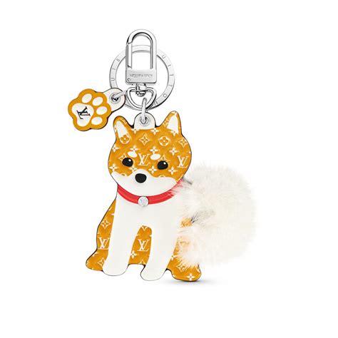 louis vuitton köpek anahtarlık|LV Shiba Key Holder and Bag Charm S00 .